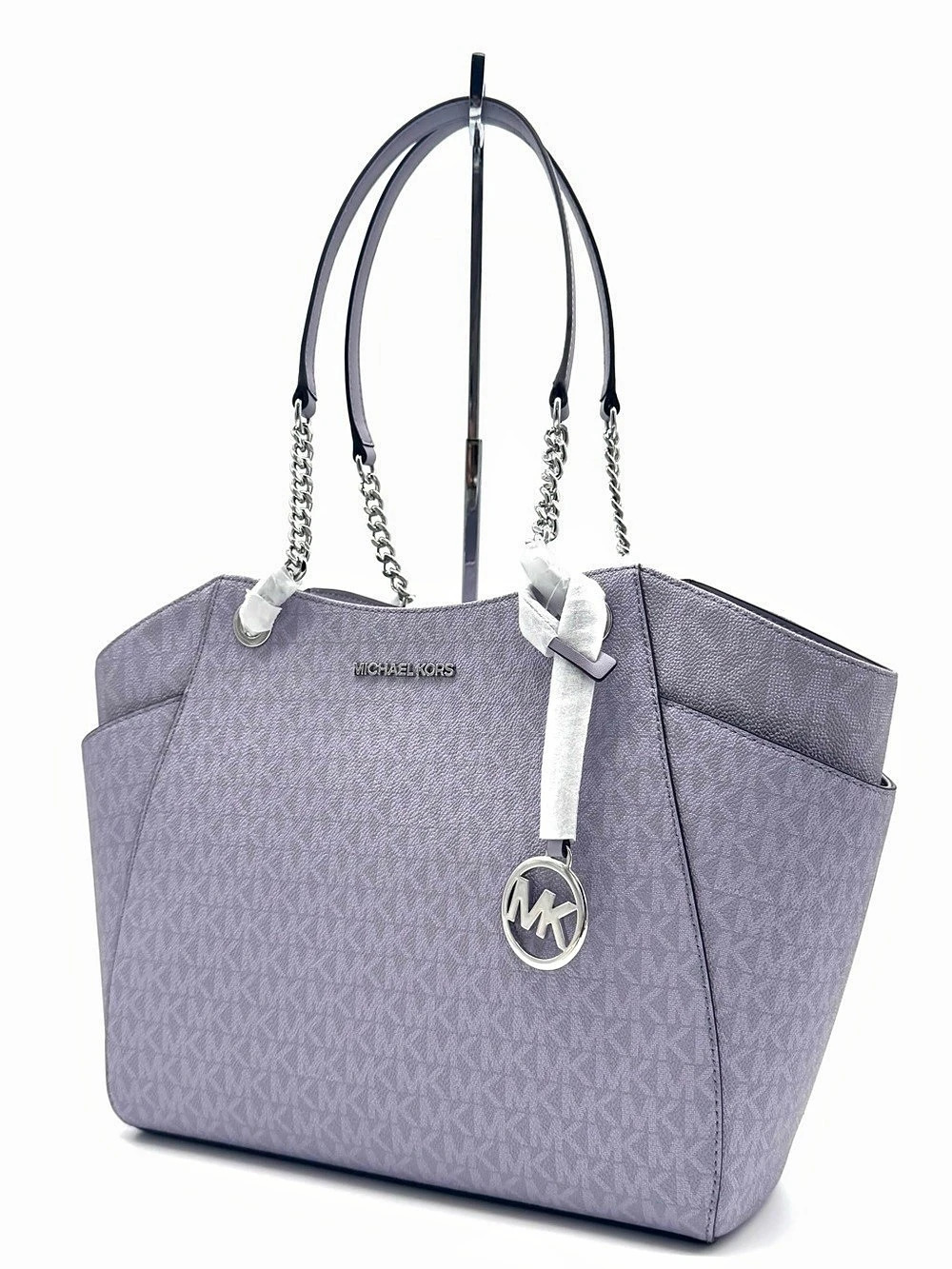 Michael Kors Jet Set Travel Large Chain Shoulder Bag in Lilac